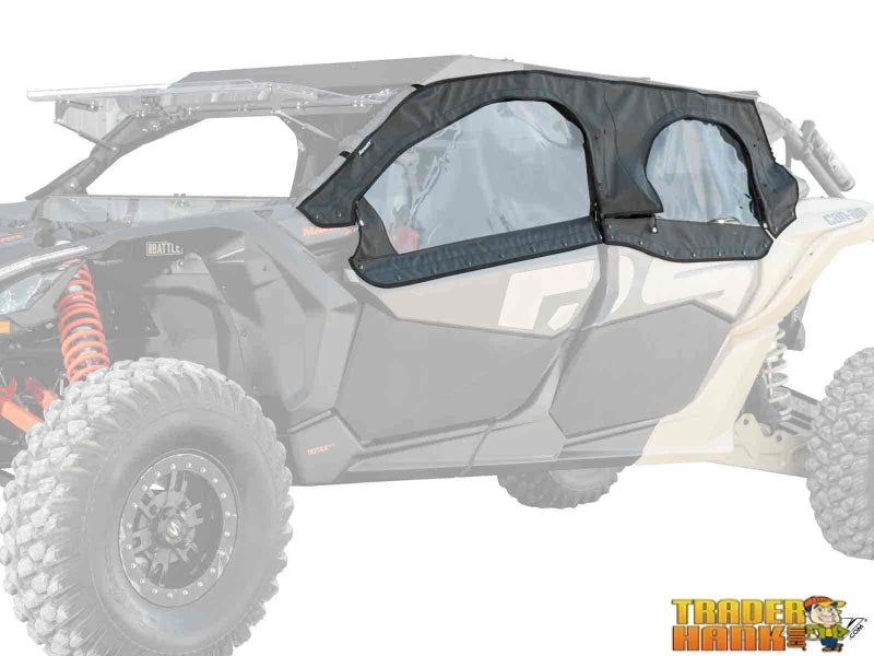 Can-Am Maverick X3 MAX Primal Soft Cab Enclosure Upper Doors | UTV Accessories - Free shipping