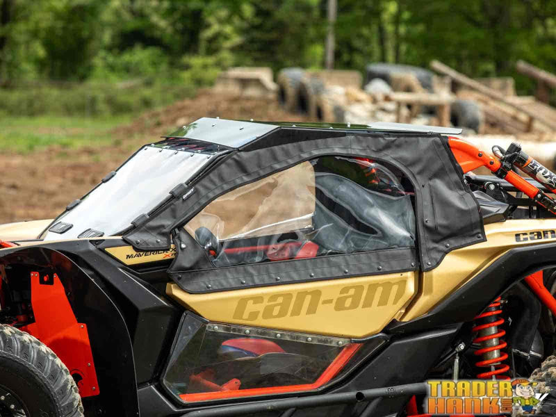 Can-Am Maverick X3 Primal Soft Cab Enclosure Upper Doors | UTV Accessories - Free shipping