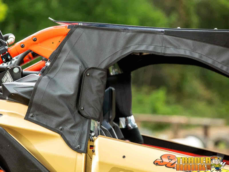Can-Am Maverick X3 Primal Soft Cab Enclosure Upper Doors | UTV Accessories - Free shipping