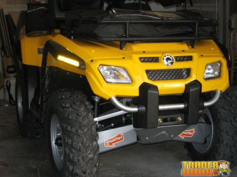 Can-Am Outlander 330 Ricochet 5-Piece Complete Aluminum Skid Plate Set | Free shipping