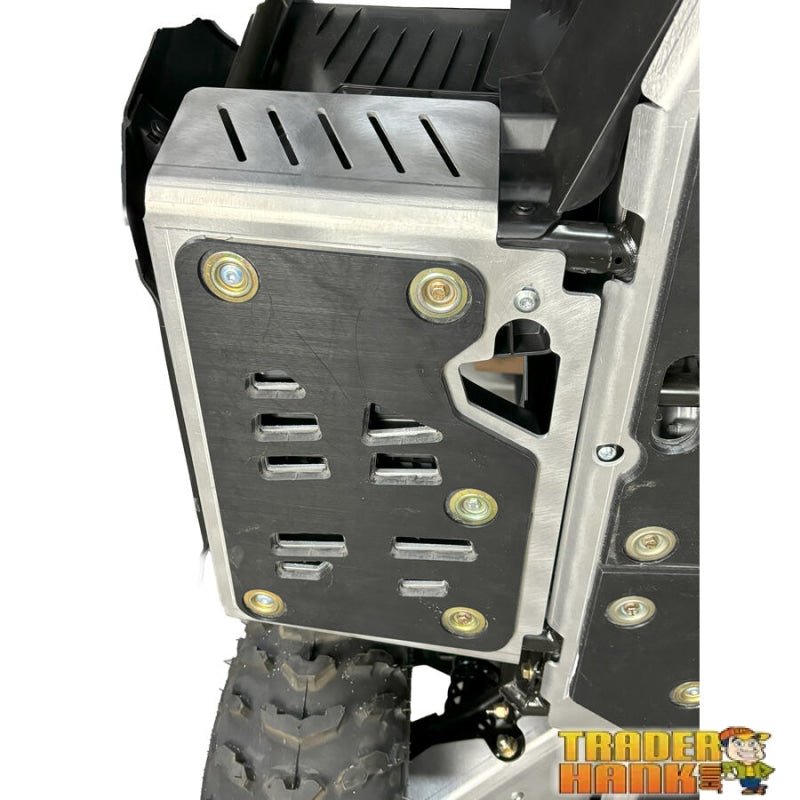 Can-Am Outlander 700 Ricochet 2-Piece Floor Board Skid Plate Set | ATV Skid Plates - Free shipping