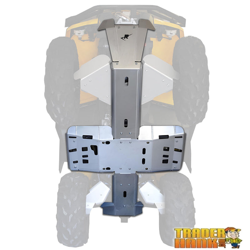 Can-Am Outlander 800 Max Ricochet 4-Piece Full Frame Skid Plate Set | Free shipping