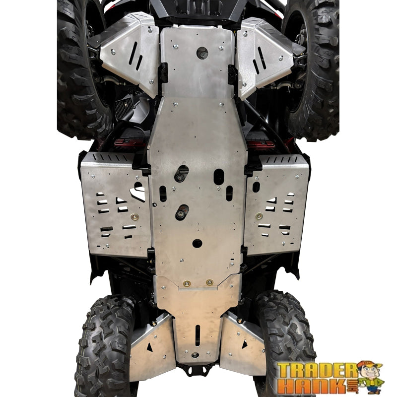 Can-Am Outlander 850 Max Ricochet 8-Piece Complete Aluminum Skid Plate Set | Free shipping