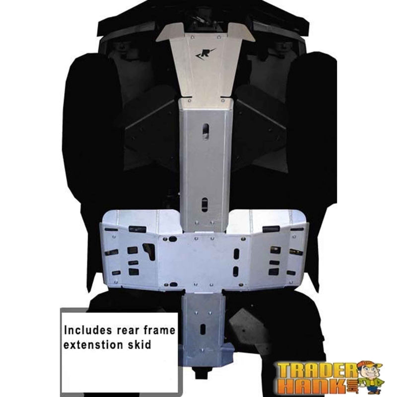 Can-Am Outlander Max 6x6 650/1000 Ricochet 5-Piece Full Frame Skid Plate Set | Free shipping