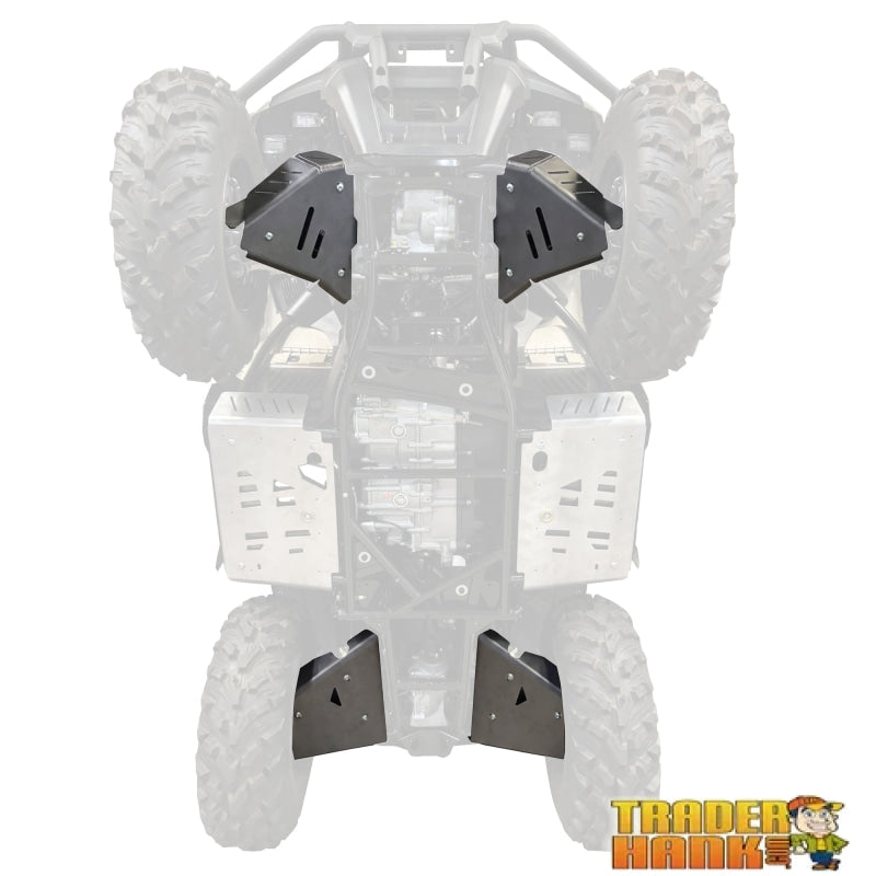 Can-Am Outlander Pro HD5 Ricochet Front & Rear A-Arm & CV Boot Guard Set 2023-2026 | ATV Skid Plates - Free shipping