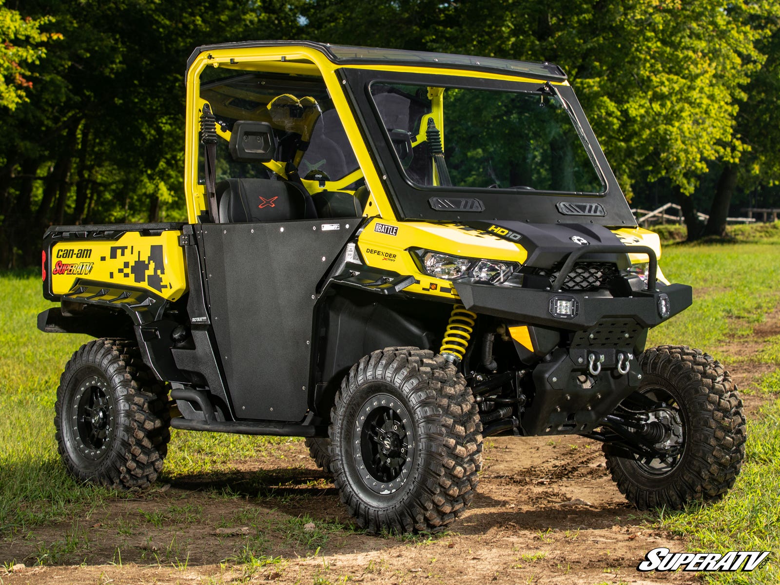 Can-am Defender Glass Windshield