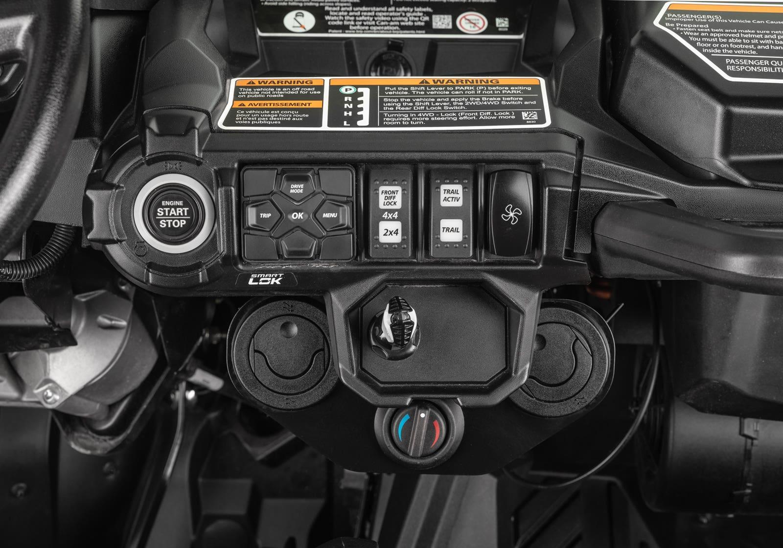 Can-Am Commander In-Dash Cab Heater