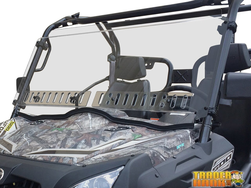 CF Moto U-Force 500/800 Dual Venting Scratch Resistant Windshield | UTV ACCESSORIES - Free shipping