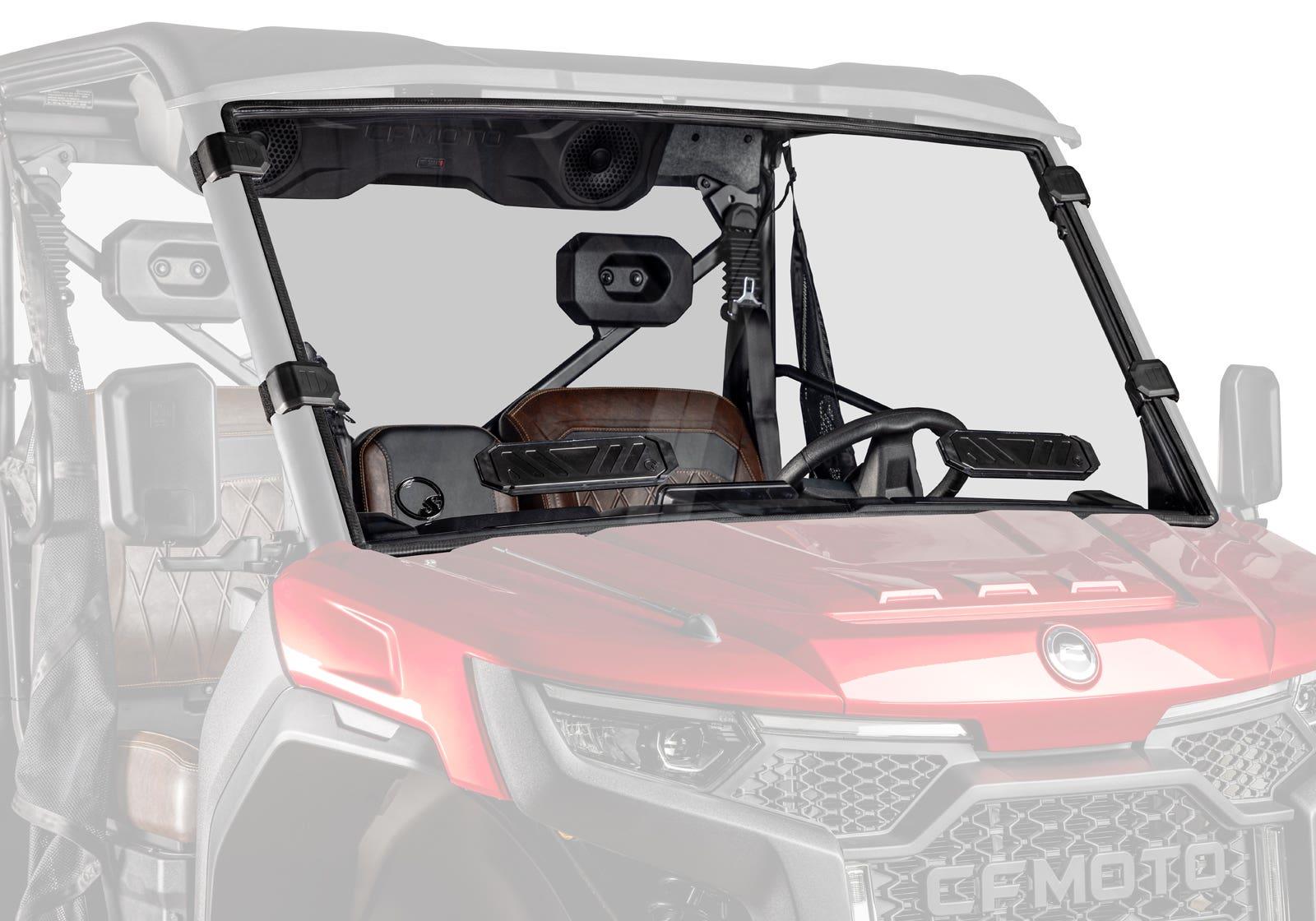 CFMOTO UForce U10 Pro Vented Full Windshield