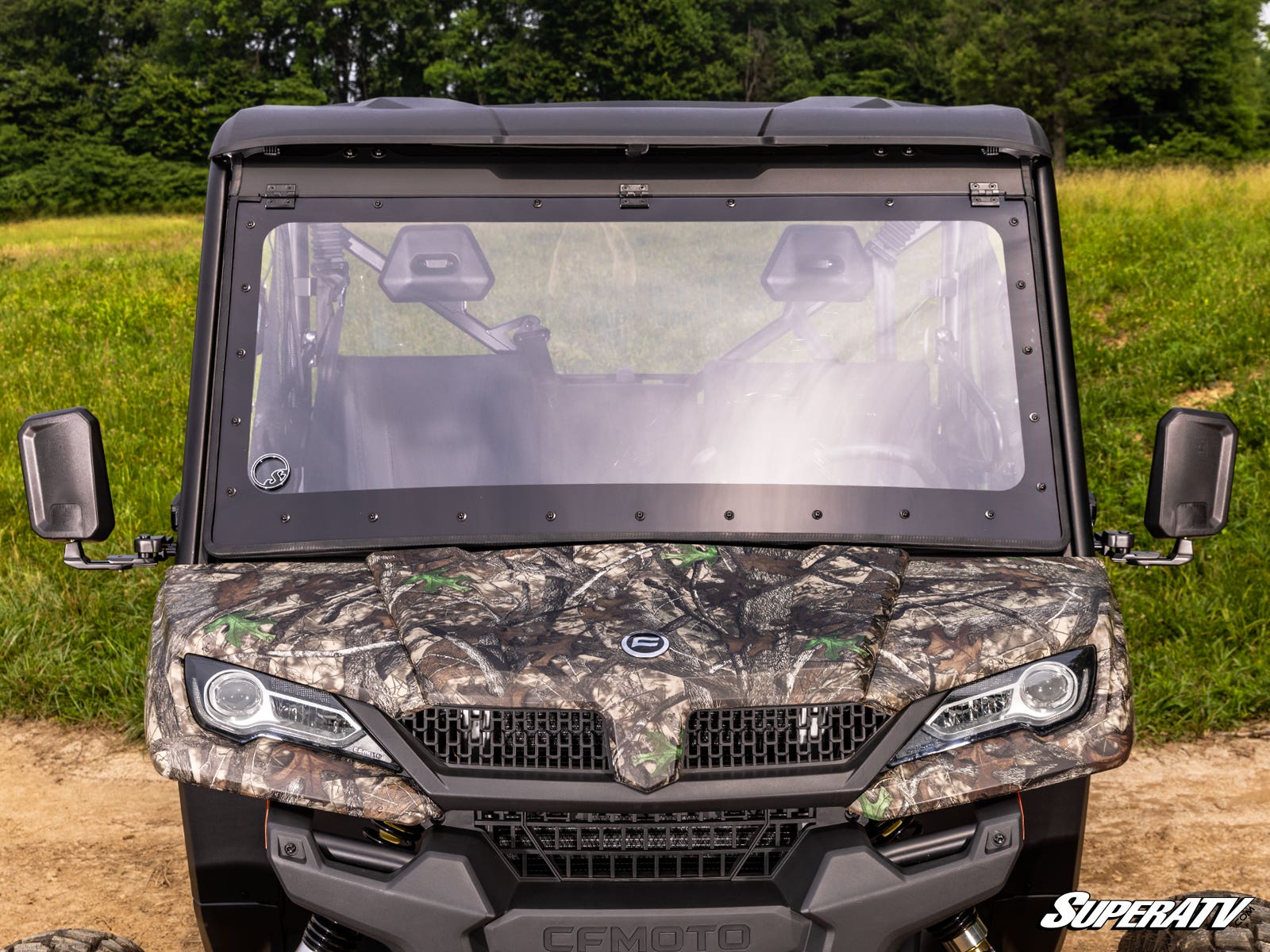 CFMOTO UForce 1000 MaxDrive Power Flip Windshield
