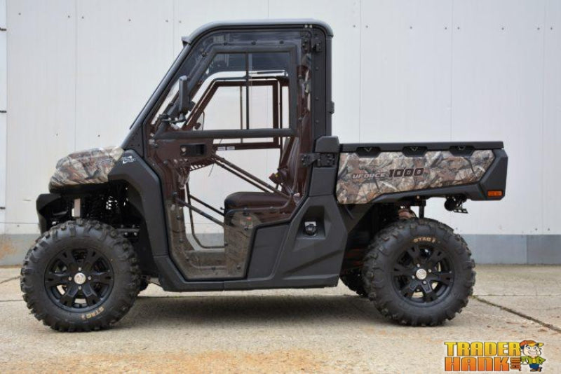 2018+ CF Moto UForce 1000 Full Hard Cab Enclosure | UTV ACCESSORIES - Free shipping