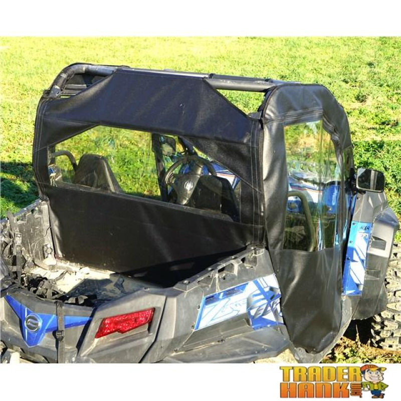 CF Moto Z-Force 500 Soft Door Rear Window Combo | UTV ACCESSORIES - Free shipping