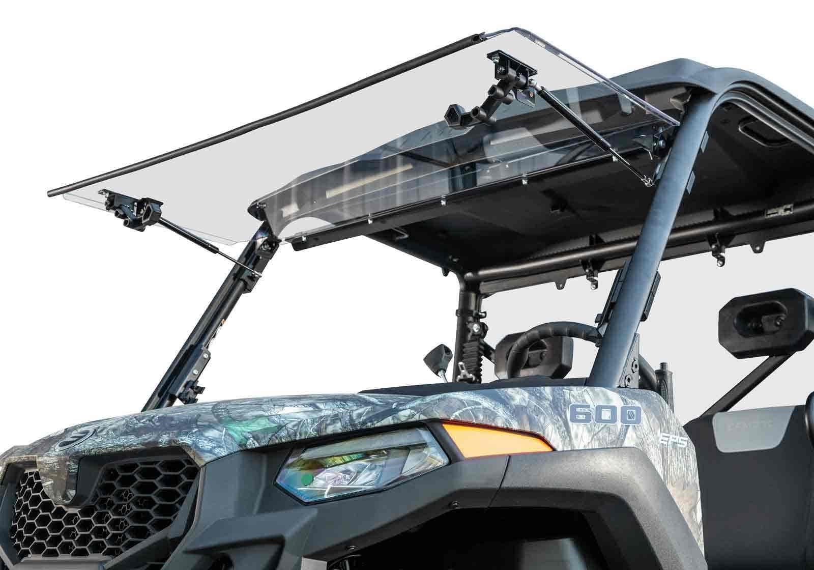 CFMOTO UForce 600 Scratch Resistant Flip Windshield