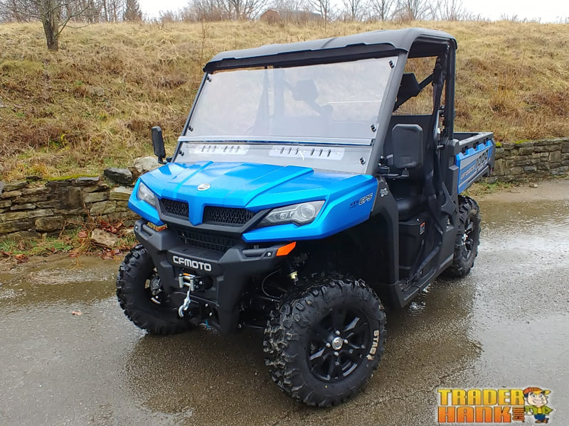 CFMoto UForce 1000 - 2 Pc Scratch-Resistant Windshield | UTV Accessories - Free shipping