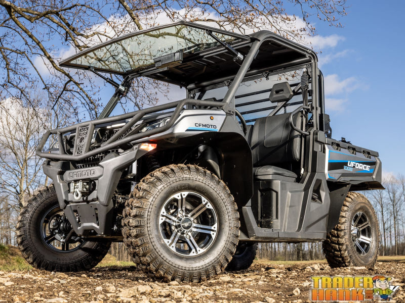 CFMOTO UForce 1000 MaxDrive Power Flip Glass Windshield | Free shipping