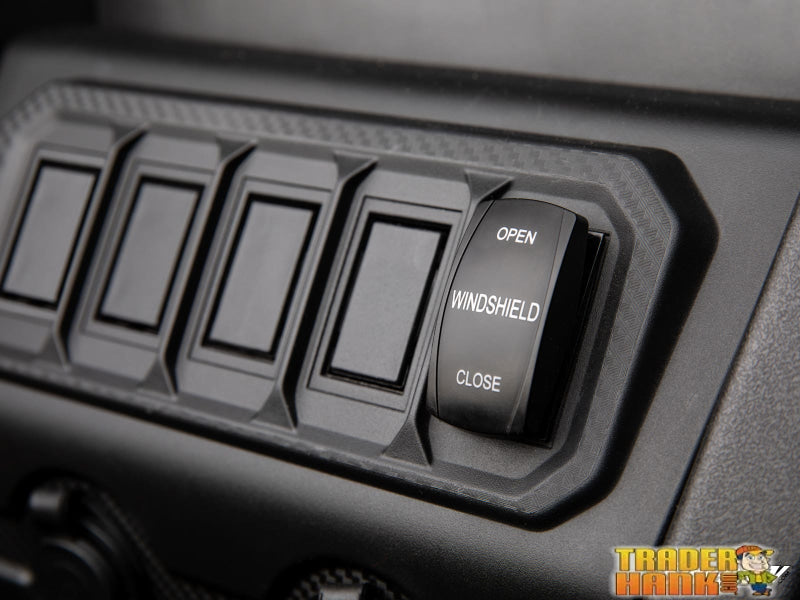 CFMOTO UForce 1000 MaxDrive Power Flip Windshield | UTV Accessories - Free shipping