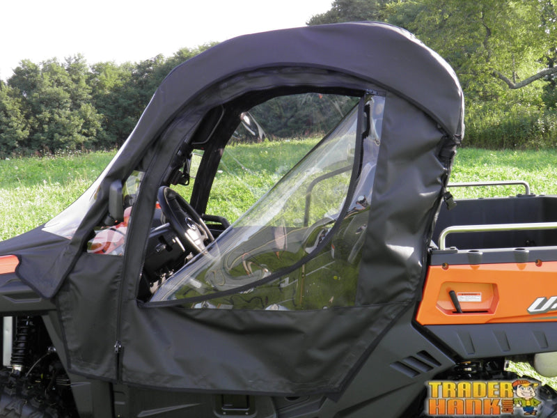 CFMoto UForce 500/800 - Full Cab Enclosure for Hard Windshield (Half Doors) | UTV Accessories - Free shipping