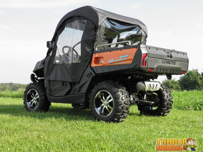 CFMoto UForce 500/800 - Full Cab Enclosure for Hard Windshield (Half Doors) | UTV Accessories - Free shipping