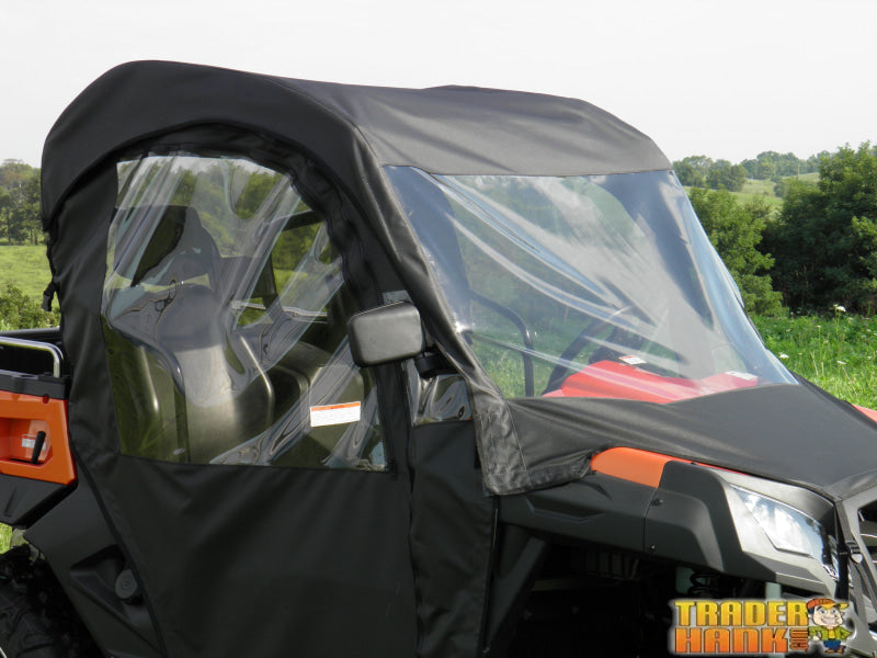 CFMoto UForce 500/800 - Full Cab Enclosure with Vinyl Windshield (Full Doors) | UTV Accessories - Free shipping