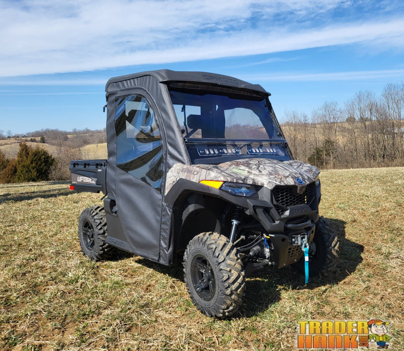 CFMoto UForce 600 - Door/Rear Window Combo w/Color and Zip Window Options | UTV Accessories - Free shipping