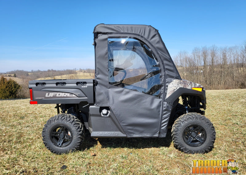 CFMoto UForce 600 - Soft Doors w/Color and Zip Window Options