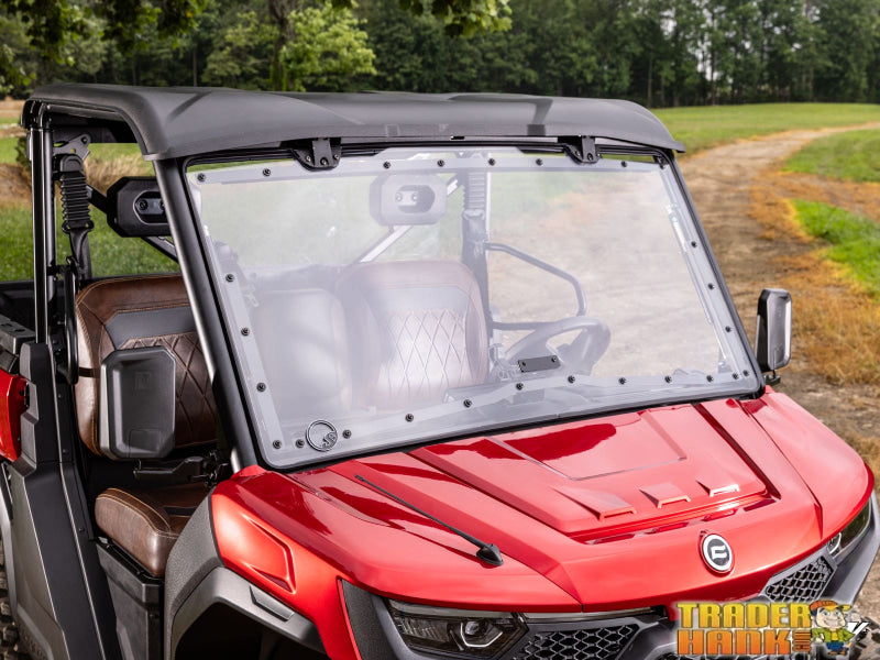CFMOTO UForce U10 Pro Scratch-Resistant Flip Windshield | UTV Accessories - Free shipping