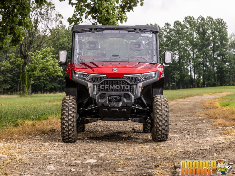 CFMOTO UForce U10 Pro Scratch-Resistant Flip Windshield | UTV Accessories - Free shipping