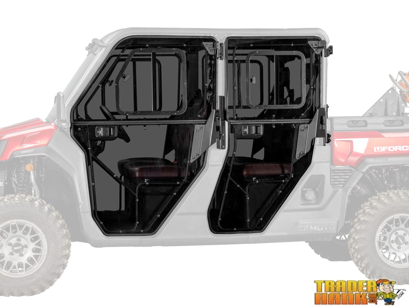 CFMOTO UForce U10 Pro XL Convertible Doors | UTV Accessories - Free shipping