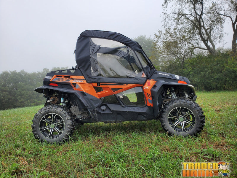 CFMoto ZForce 500/800/1000 - Full Cab Enclosure for Hard Windshield (Half Doors) | UTV Accessories - Free shipping