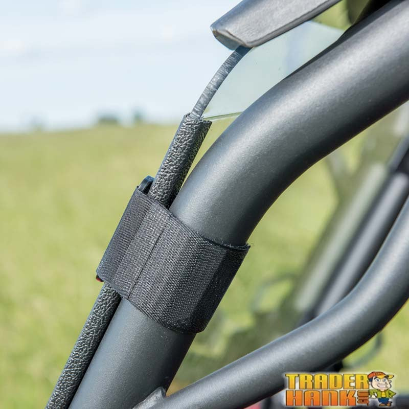 CFMOTO ZForce 500/800/ 800EX/1000 One-Piece Front Lexan Windshield Adjustable Vents | ATVs & UTVs - Free shipping