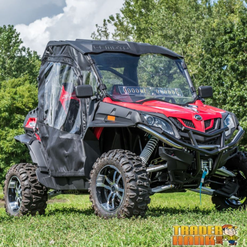 CFMOTO ZForce 500/800/ 800EX/1000 Soft Full Doors with Zippered Windows | ATVs & UTVs - Free shipping