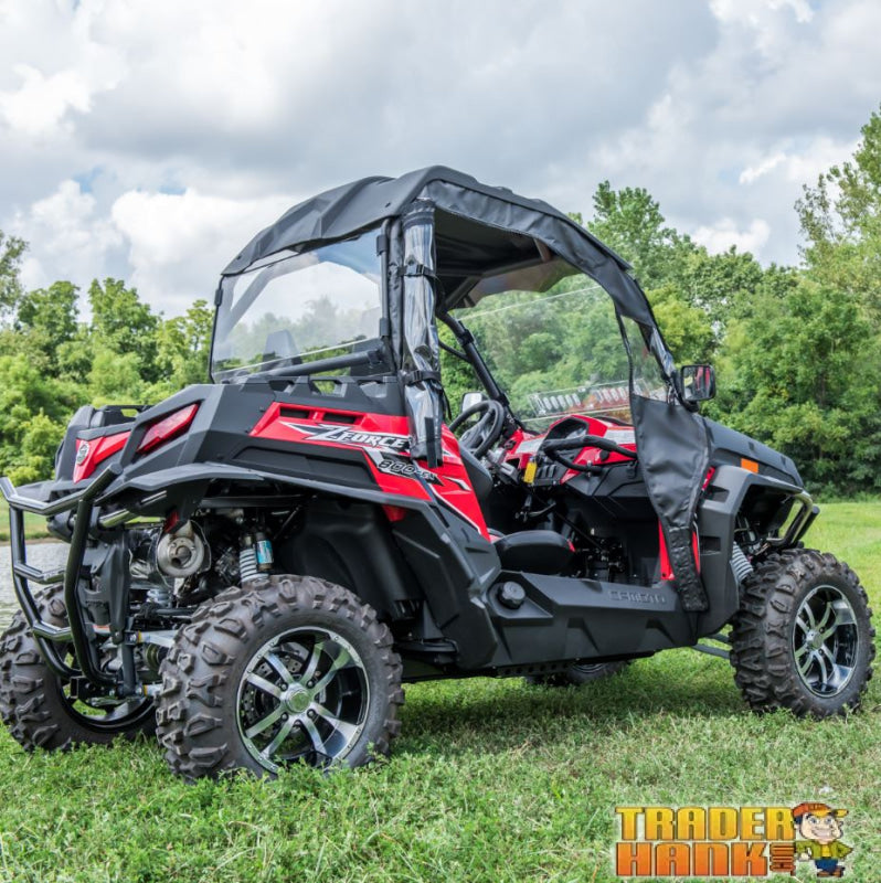 CFMOTO ZForce 500/800/ 800EX/1000 Soft Full Doors with Zippered Windows | ATVs & UTVs - Free shipping