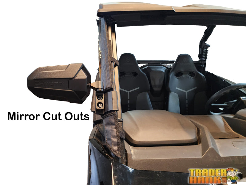 CFMoto ZForce 800 Trail/950 Trail & Sport - Soft Upper Doors | UTV Accessories - Free shipping