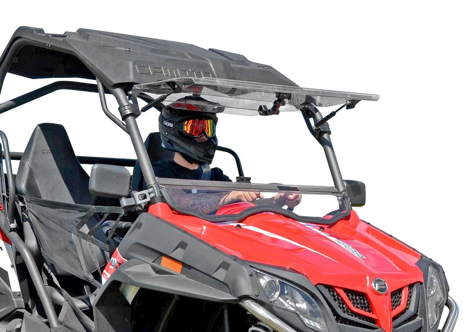 CFMOTO ZForce 500 Scratch Resistant Flip Windshield