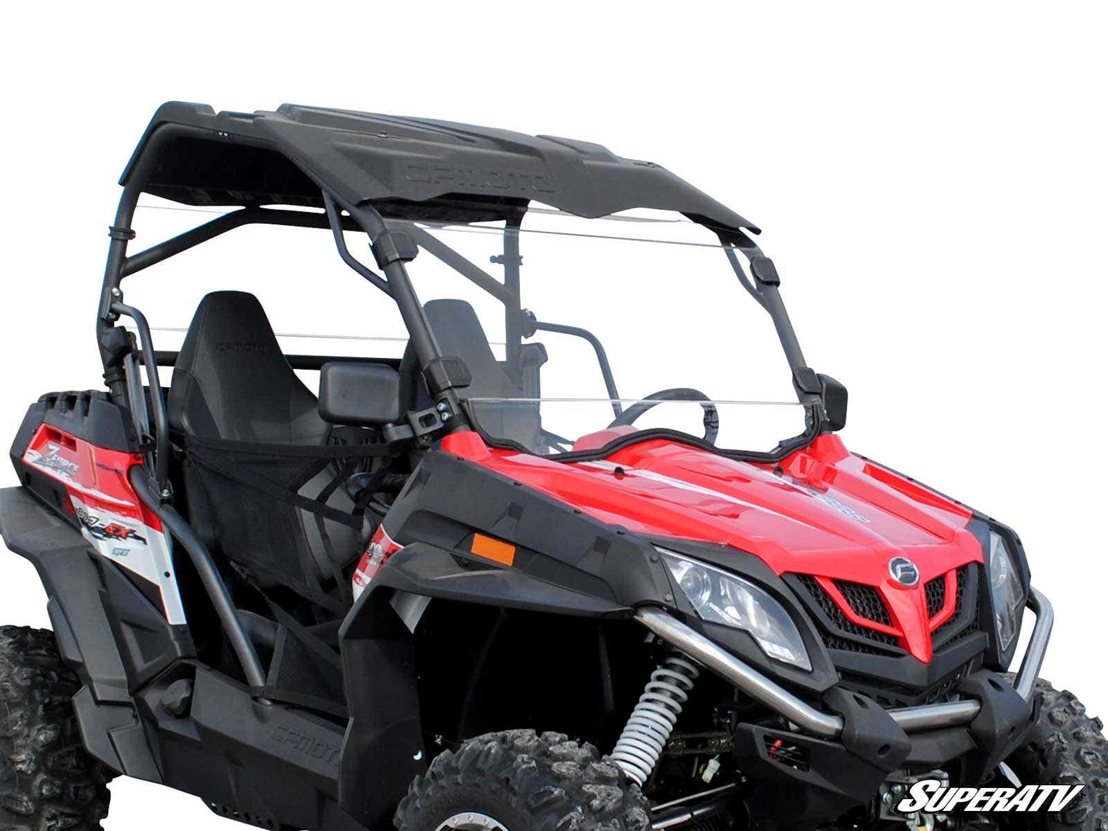 CFMOTO ZForce 500 Scratch Resistant Full Windshield