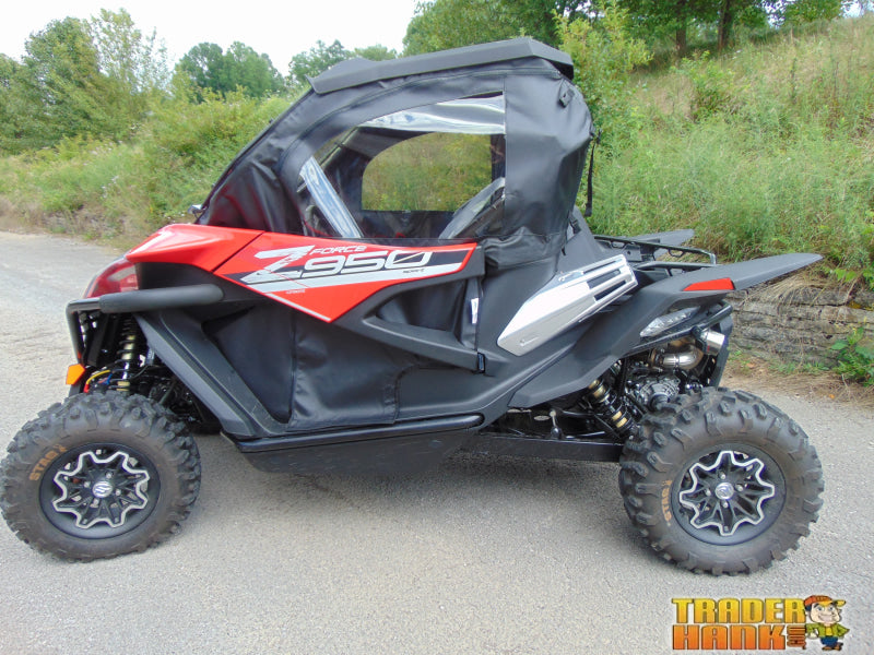 CFMoto ZForce 950 - BLACK Door/Rear Window Combo (Full Doors) | UTV Accessories - Free shipping