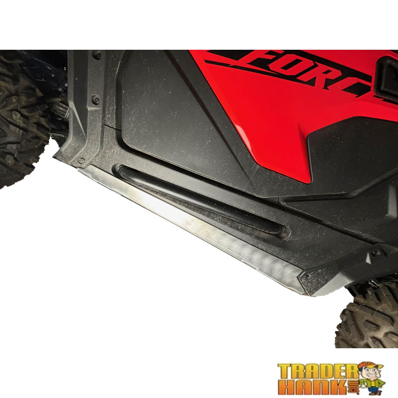 CFMOTO ZForce 950 Ricochet Rock Slider Skid Plate Set | UTV Skid Plates - Free shipping