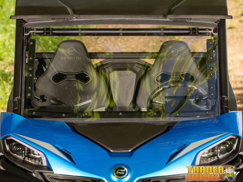 CFMOTO ZForce 950 Trail Scratch-Resistant Flip Windshield | Free shipping
