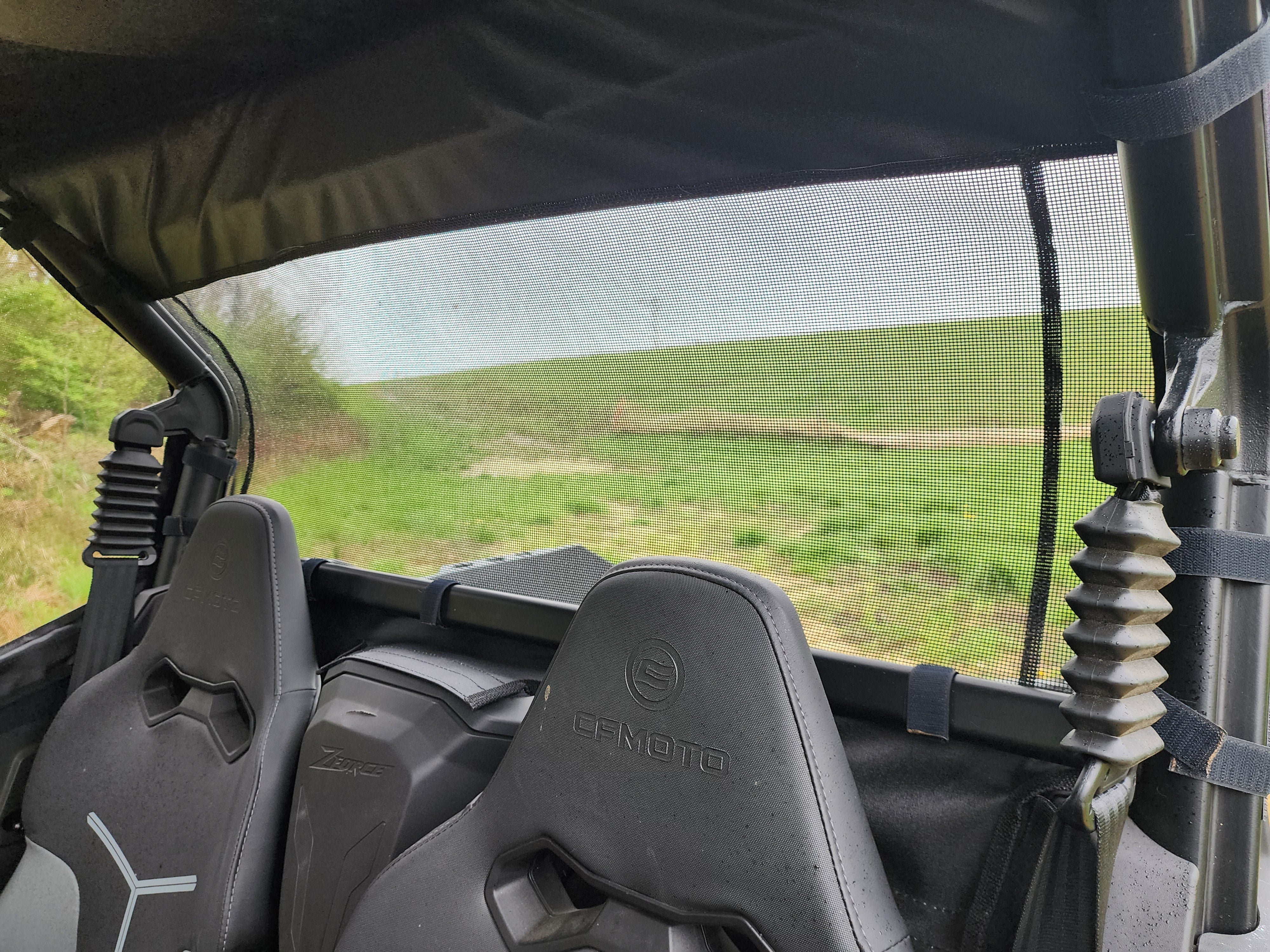 CFMoto ZForce Sport 4 - Rear Panel with Mesh Windows