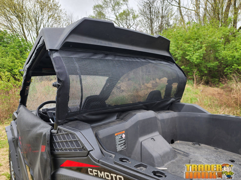 CFMoto ZForce Sport 4 - Rear Panel with Mesh Windows | UTV Accessories - Free shipping