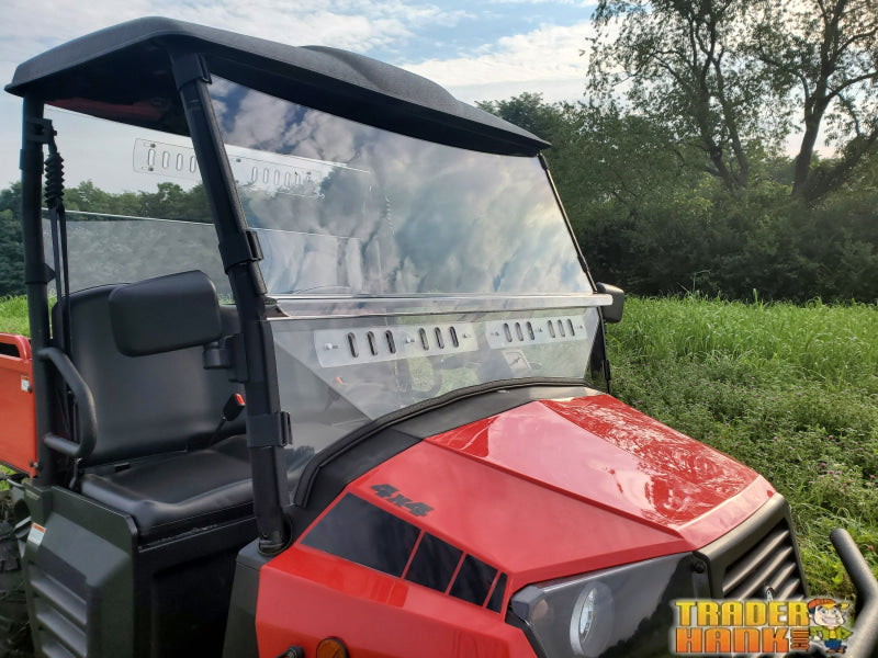 Coleman UT400/HiSun HS 400 - 2 Pc Windshield w/Clamp Hard Coat and Vent Options | UTV Accessories - Free shipping