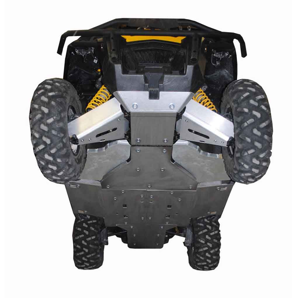 Can-Am Commander Ricochet Complete Aluminum Skid Plate Set