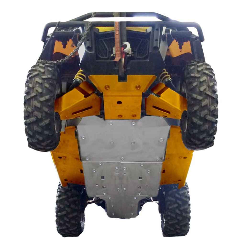 Can-Am Commander Ricochet Complete Aluminum Skid Plate Set