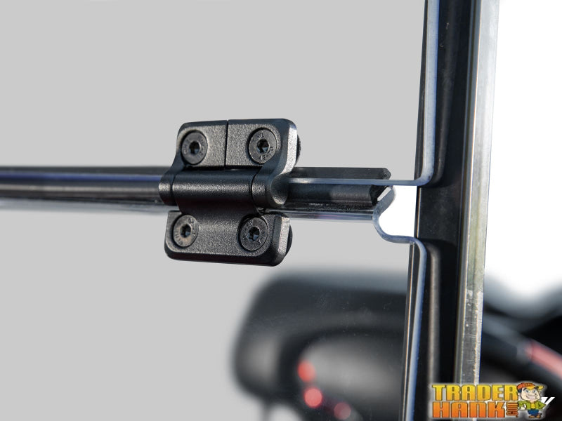 Corsa Blue E-Z-GO Express S Flip Down Windshield | UTV Accessories - Free shipping