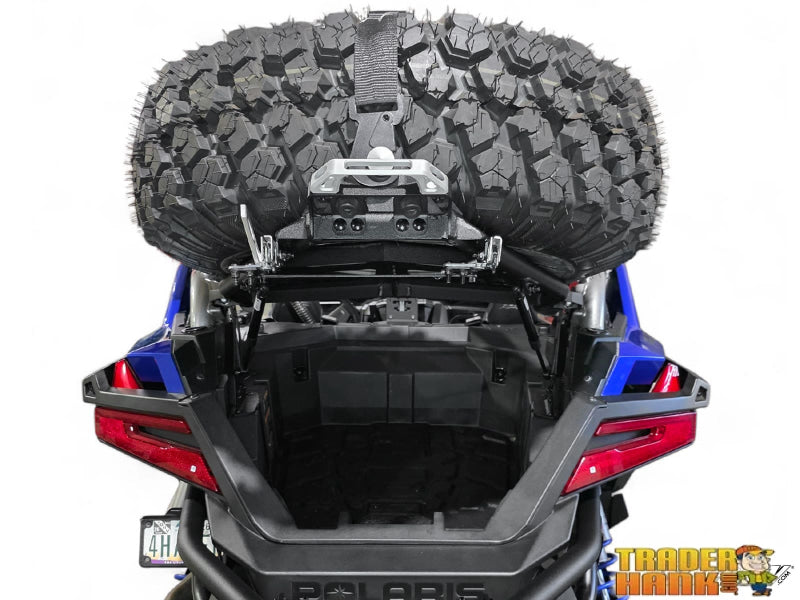 Elektric Offroad Polaris RZR Pro R Amp Rear Tire Rack Rear Bumper Combo | UTV Accessories - Free shipping