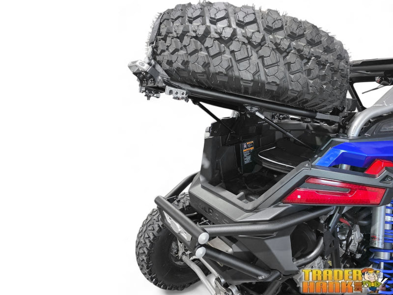 Elektric Offroad Polaris RZR Pro R Amp Rear Tire Rack Rear Bumper Combo | UTV Accessories - Free shipping