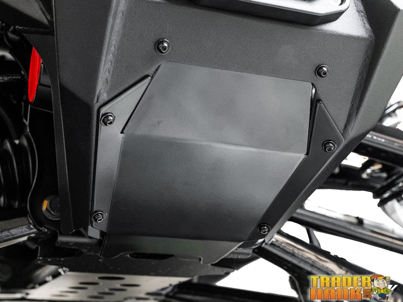 Elektric Offroad Polaris RZR Turbo R Volt Front Winch Bumper, Hammer Black Finish | UTV Accessories - Free shipping