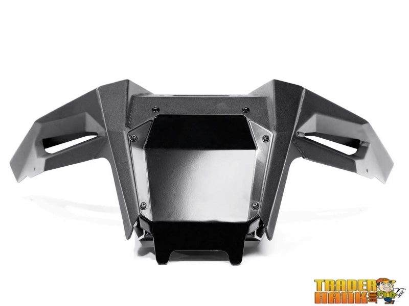 Elektric Offroad Polaris RZR Turbo R Volt Front Winch Bumper, Hammer Black Finish | UTV Accessories - Free shipping