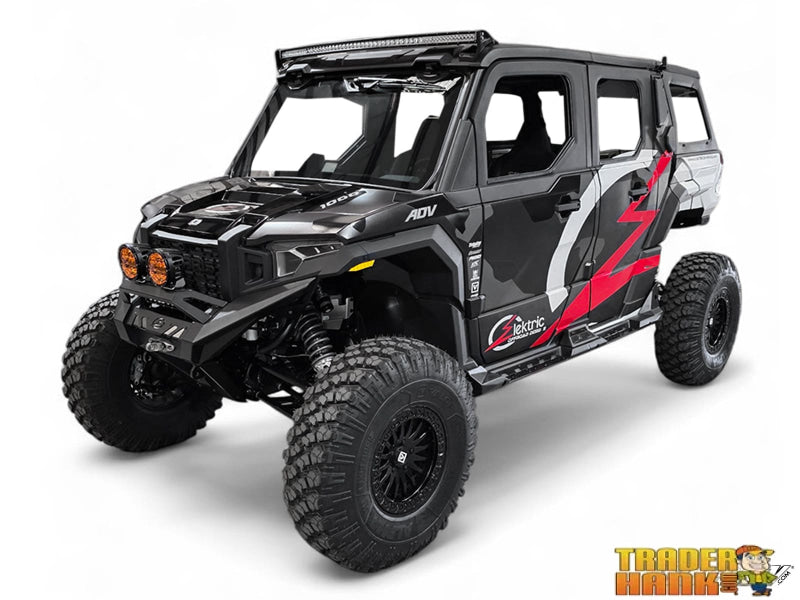 Elektric Offroad Polaris Xpedition HDX Front Winch Bumper | UTV Accessories - Free shipping