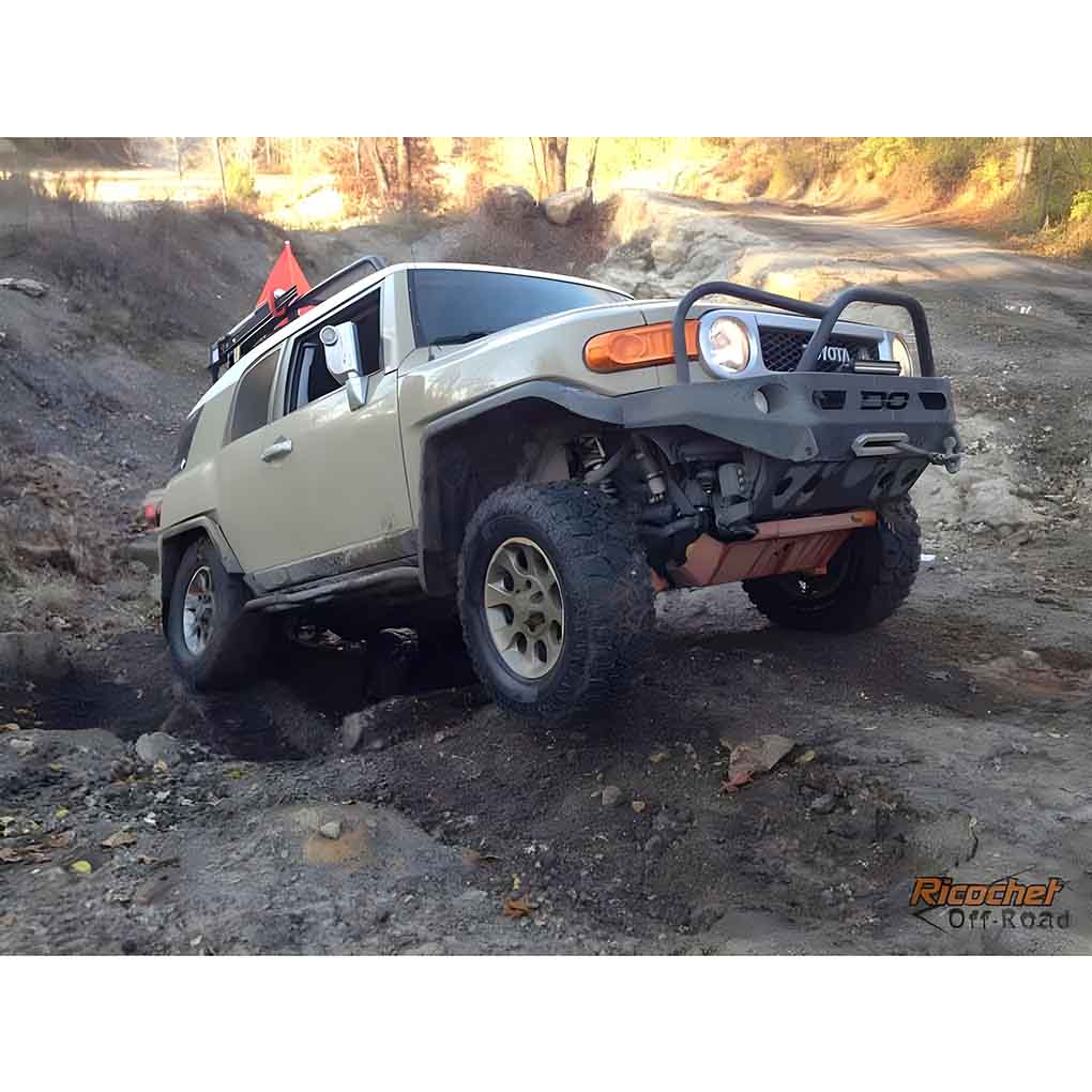 Toyota FJ Cruiser Ricochet 9-Piece Complete Aluminum Armor Kit